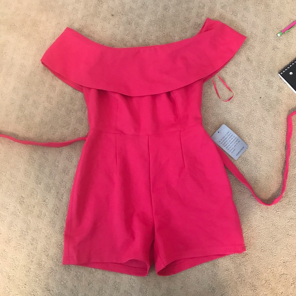 Off the shoulder romper